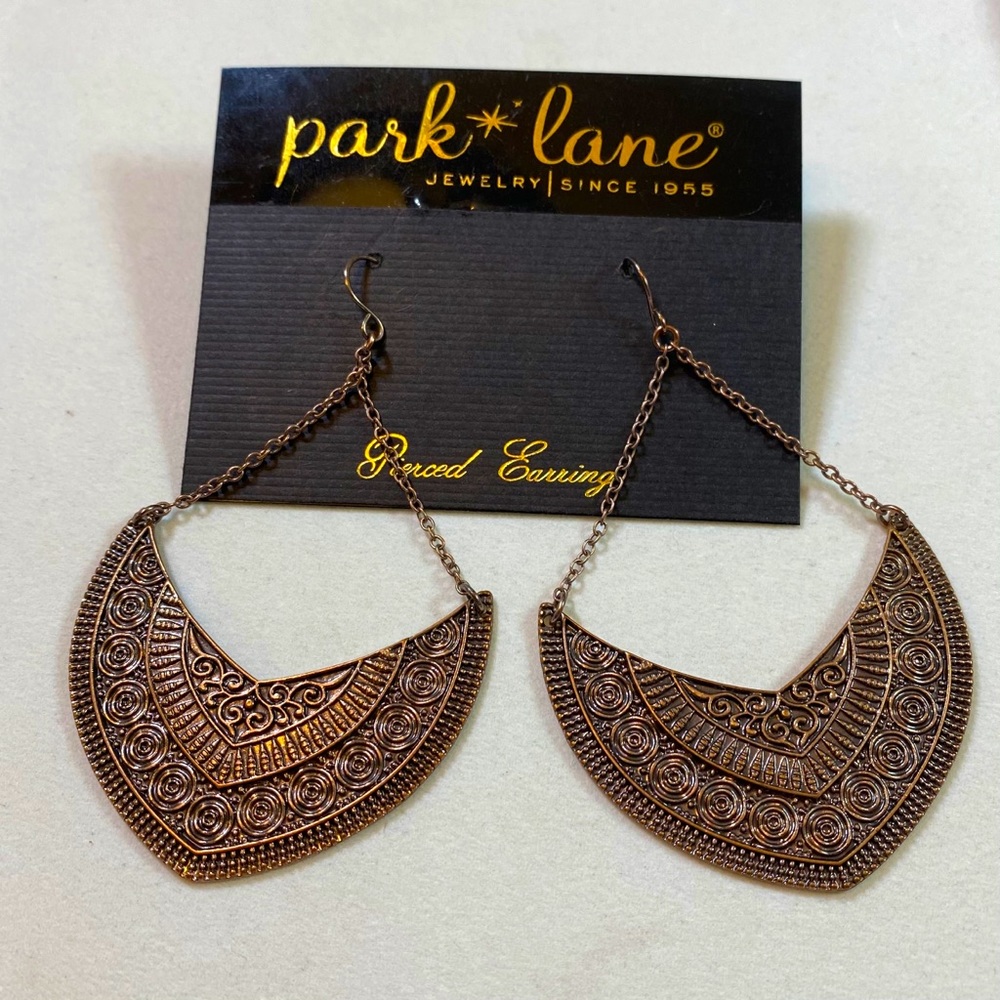 Bronze Fresno Dangle Earrings